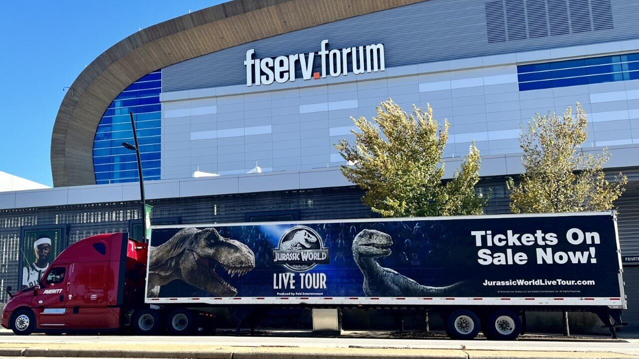 Jurassic World @ Fiserv Forum Milwaukee, WI-1